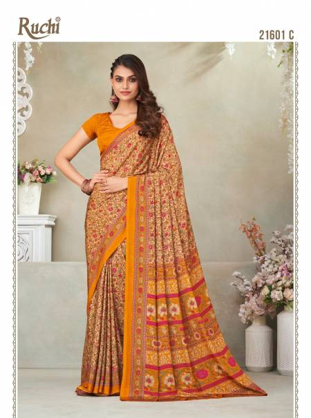 Vivanta Silk 17 By Ruchi Daily Wear Sarees Catalog
